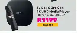 Game TV Box S 3rd Gen 4K UHD Media Player offer