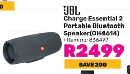 Game JBL Charge Essential 2 Portable Bluetooth Speaker offer