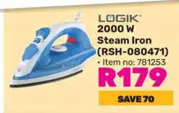 Game LOGIK 2000 W Steam Iron offer