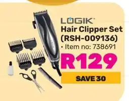 Game LÖGIK Hair Clipper Set (RSH-009136) offer