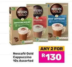 Game Nescafé Gold Cappuccino 10s Assorted offer