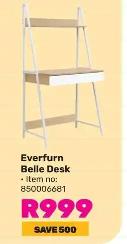 Game Everfurn Belle Desk offer
