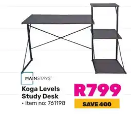Game Koga Levels Study Desk offer