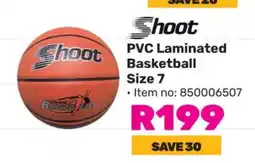 Game Shoot PVC Laminated Basketball Size 7 offer