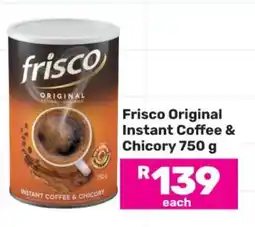 Game Frisco Original Instant Coffee & Chicory 750 g offer