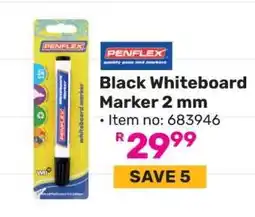 Game Black Whiteboard Marker 2 mm offer