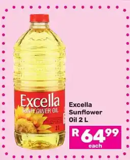 Game Excella Sunflower Oil 2 L offer
