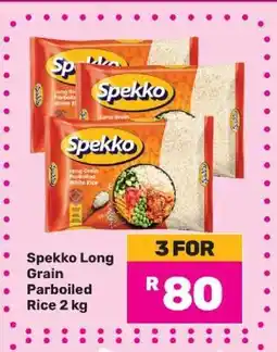 Game Spekko Long Grain Parboiled Rice 2 kg offer