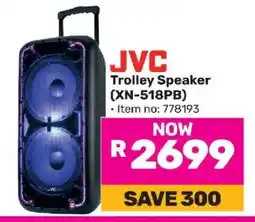 Game JVC Trolley Speaker (XN-518PB) offer