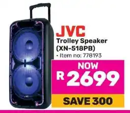 Game JVC Trolley Speaker (XN-518PB) offer