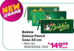 Game Bokkie Deluxe Pencil Case 33 cm offer