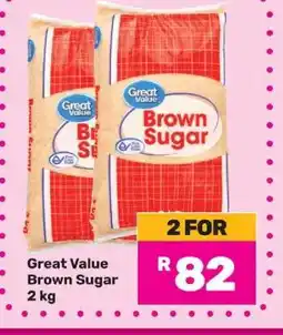 Game Great Value Brown Sugar 2 kg offer