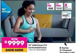 Game 70 UHD Smart TV offer