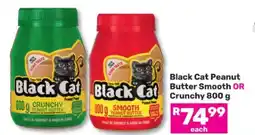 Game Black Cat Peanut Butter Smooth OR Crunchy 800 g offer