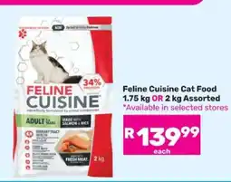 Game Feline Cuisine Cat Food offer