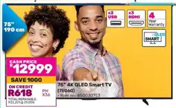 Game 75 4K QLED Smart TV (75Q60) offer