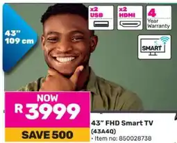 Game 43 FHD Smart TV (43A4Q) offer