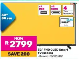 Game 32” FHD QLED Smart TV (32A5Q) offer