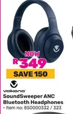 Game Volkano SoundSweeper ANC Bluetooth Headphones offer