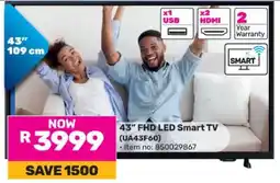Game 43 FHD LED Smart TV (U43F60) offer