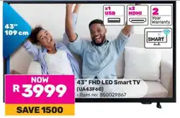 Game 43 FHD LED Smart TV (U43F60) offer