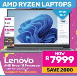 Game Lenovo AMD Ryzen 5 Processor Laptop offer