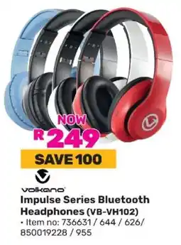 Game Volkano Impulse Series Bluetooth Headphones (VB-VH102) offer