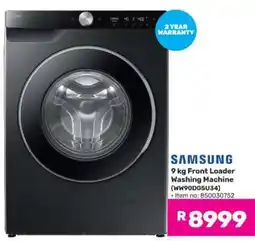 Game Samsung 9 kg Front Loader Washing Machine offer