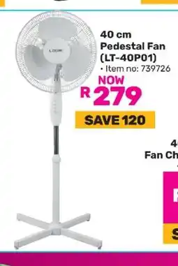 Game 40 cm Pedestal Fan (LT-40P01) offer