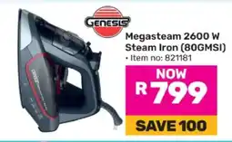 Game Genesis Megasteam 2600 W Steam Iron (80GMSI) offer