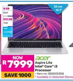 Game Acer Aspire Lite offer