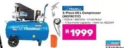 Game TRADEair 3-Piece 50 L Compressor (MCFRC117) offer