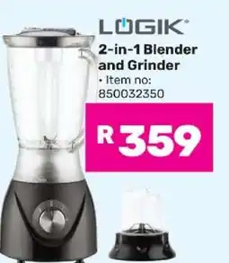 Game LOGIK 2-in-1 Blender and Grinder offer