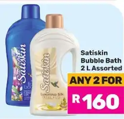 Game Satiskin Bubble Bath 2 L Assorted offer