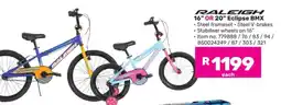 Game Raleigh 16 OR 20 Eclipse Bmx offer