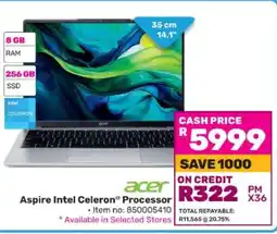 Game Acer Aspire Intel Celeron Processor offer