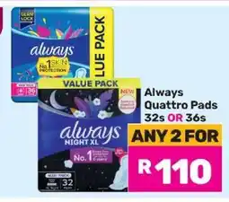 Game Always Quattro Pads 32s OR 36s offer