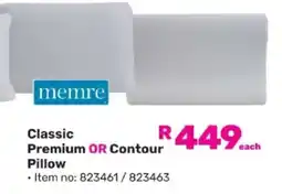 Game Classic Premium OR Contour Pillow offer