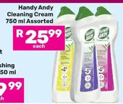 Game Handy Andy Cleaning Cream 750 ml Assorted offer