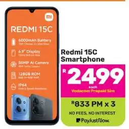 Game Redmi 15C Smartphone offer