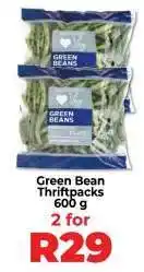 Food Lover's Market Green Bean Thriftpacks offer