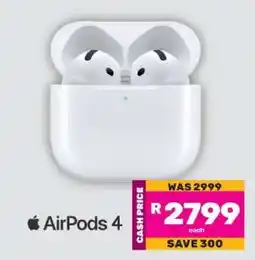 Game Apple AirPods 4 offer
