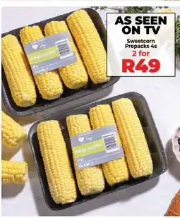 Food Lover's Market Sweetcorn Prepacks 4s offer