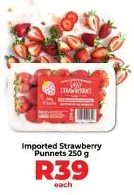 Food Lover's Market Imported Strawberry Punnets 250 g offer
