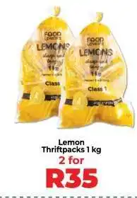 Food Lover's Market Lemon Thriftpacks 1 kg offer