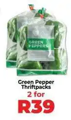 Green Pepper Thriftpacks