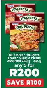 Food Lover's Market Dr. Oetker Ital Pizza Frozen Classic Pizzas offer