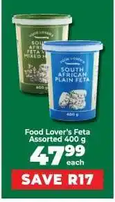 Food Lover's Market Food Lover’s Feta Assorted 400 g offer
