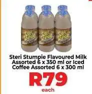 Food Lover's Market Steri Stumpie Flavoured Milk Assorted 6 x 350 ml or Iced Coffee Assorted 6 x 300 ml offer