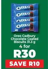Food Lover's Market Oreo Cadbury Chocolate Coated Biscuits 31.3 g offer